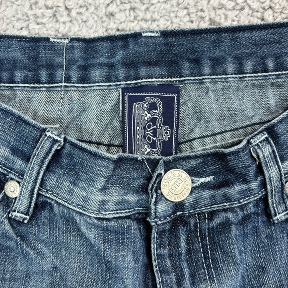 Rock & Republic Jeans Womens 29 Victoria Beckham Iconic Crown Cuffed Denim Class - Picture 2 of 5